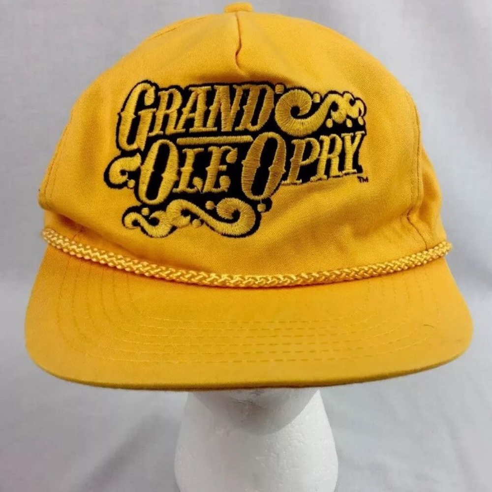 Vtg Grand Ole Opry Trucker Snapback